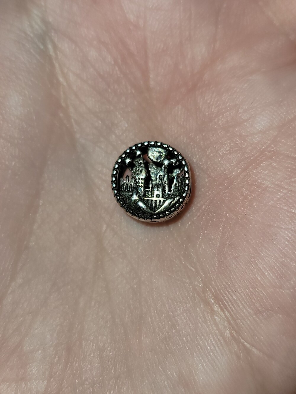 Pandora Harry Potter Castle Crest Charm 798622C00 Retired Authentic S925